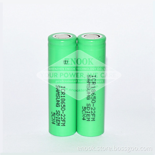 2017 Samsung 22FM 18650 2200mAh Li-ion Battery